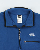 Vintage Y2K 00s The North Face Two-Tone Quarter-Zip Fleece - M