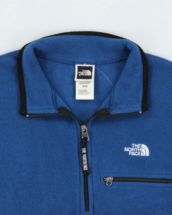 Vintage Y2K 00s The North Face Two-Tone Quarter-Zip Fleece - M
