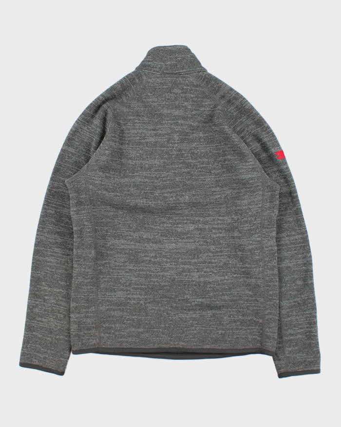 Vintage Patagonia Marl Grey 'Better Sweater' Quarter-Zip Fleece - M