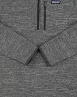 Vintage Patagonia Marl Grey 'Better Sweater' Quarter-Zip Fleece - M