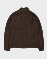 Vintage 00s Patagonia Brown Full-Zip Technical Fleece - M