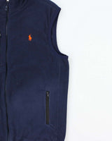 Vintage Polo Ralph Lauren Performance Full-Zip Fleece Gilet - S