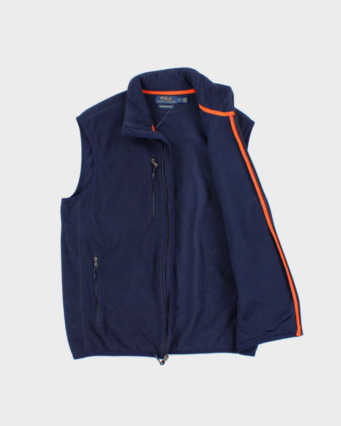 Vintage Polo Ralph Lauren Performance Full-Zip Fleece Gilet - S