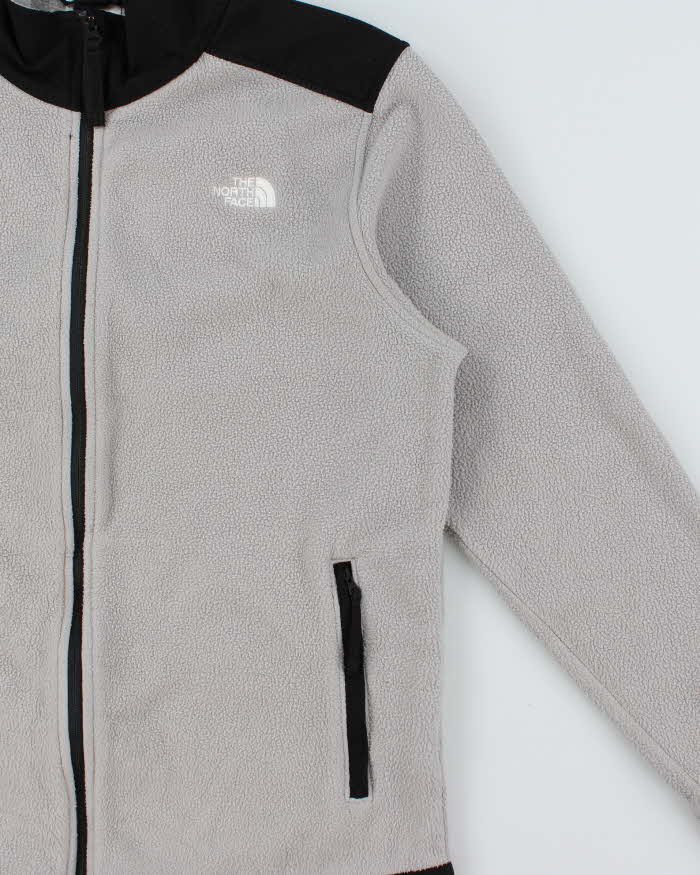 The North Face Circular Design 100% Recycled Polartec Two-Tone Full-Zip Fleece - M