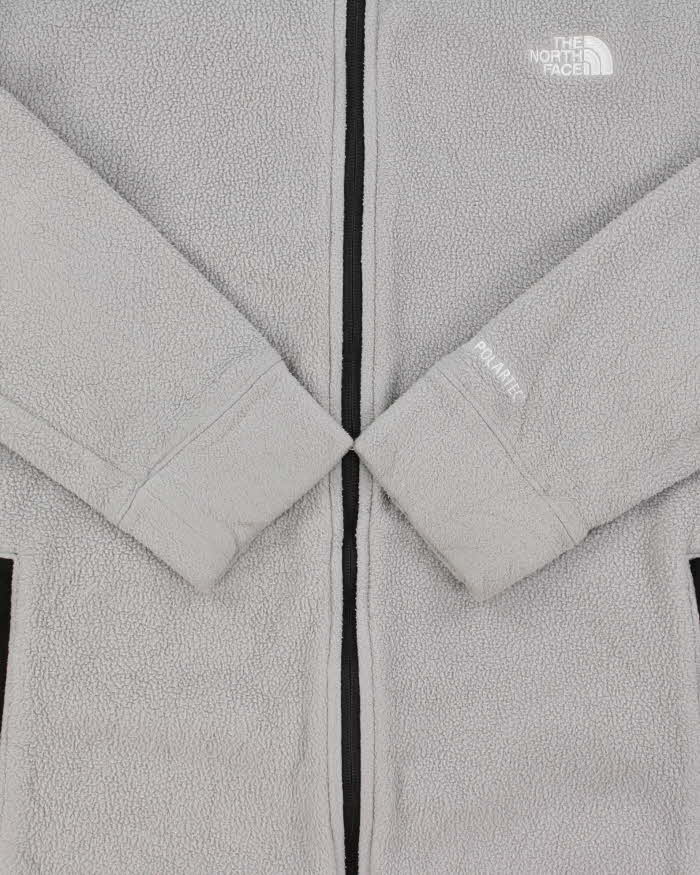The North Face Circular Design 100% Recycled Polartec Two-Tone Full-Zip Fleece - M