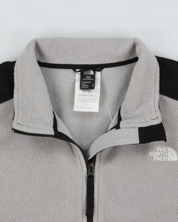 The North Face Circular Design 100% Recycled Polartec Two-Tone Full-Zip Fleece - M