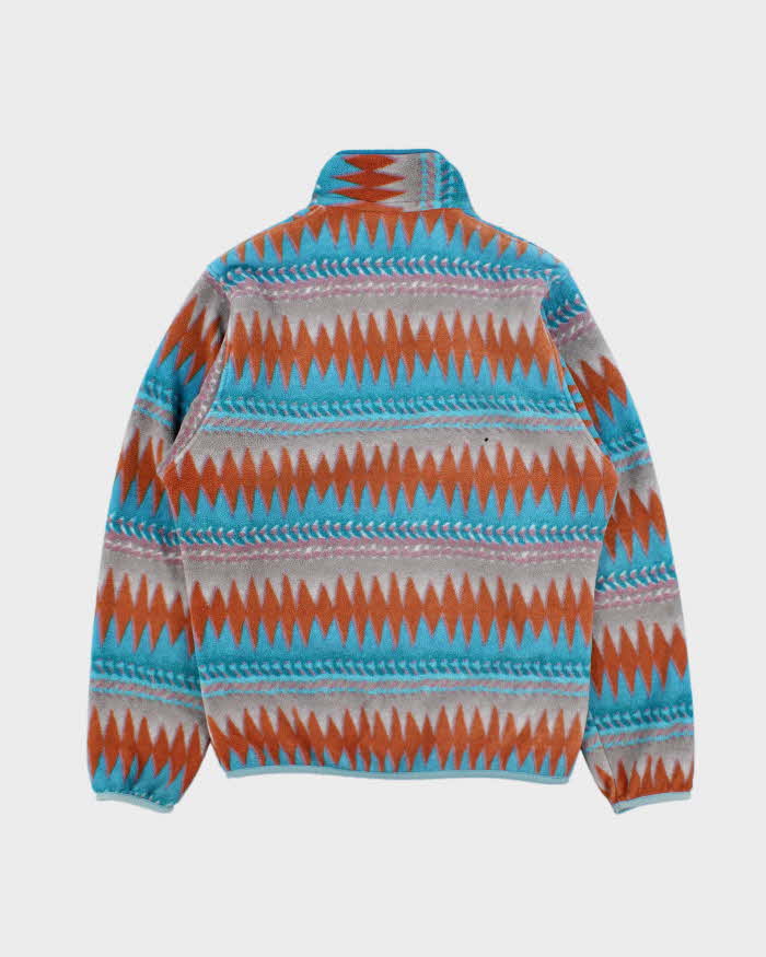 Vintage Patagonia Synchilla Snap-T Aztec Pullover Fleece - XXS