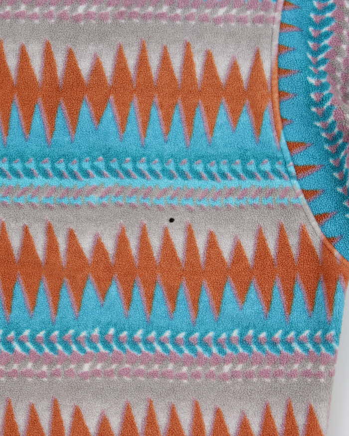 Vintage Patagonia Synchilla Snap-T Aztec Pullover Fleece - XXS