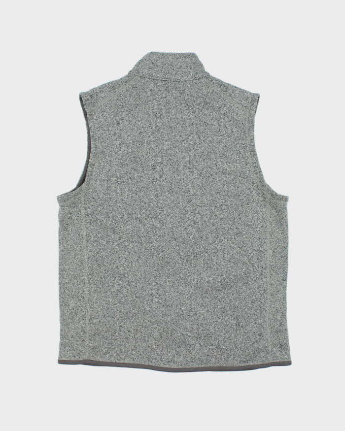 SP2023 Patagonia Marl Grey 'Better Sweater' Full-Zip Fleece Gilet - XL