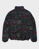 Vintage 1990s Columbia Made In USA Aztec Half-Zip Pullover Fleece - M