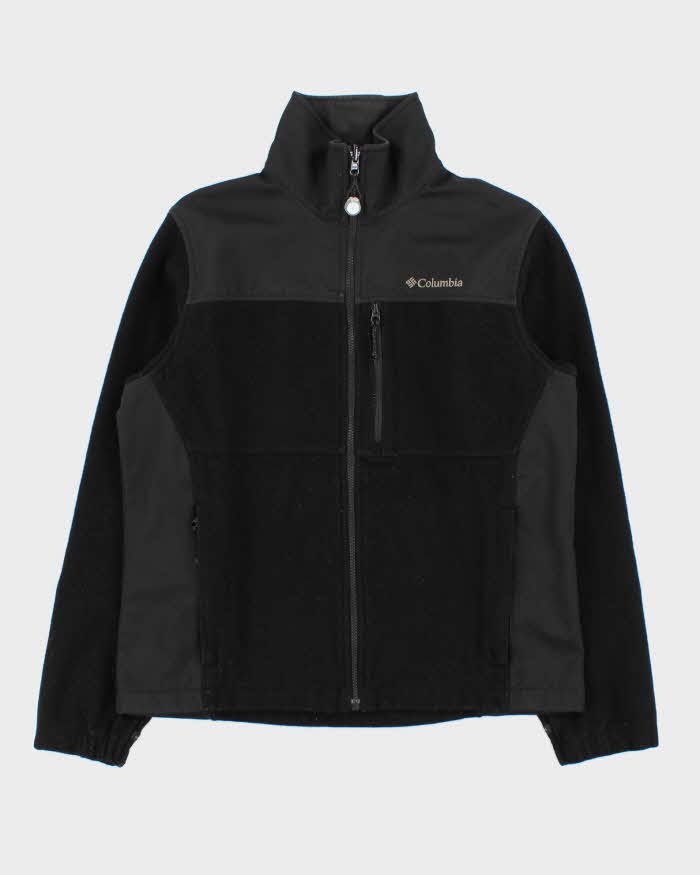 Vintage Columbia Interchange Wool Blend Full Zip Technical Fleece - M