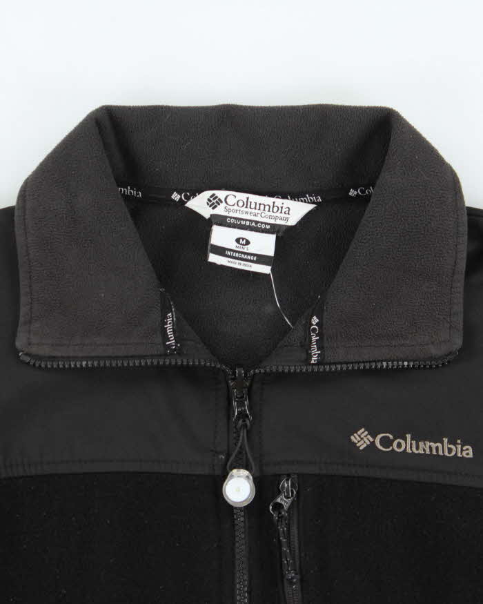 Vintage Columbia Interchange Wool Blend Full Zip Technical Fleece - M