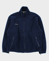 Vintage 1990s Columbia Oversized Full-zip Fleece - L
