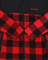 Vintage Columbia Interchange Buffalo Plaid Full-Zip Fleece - XL