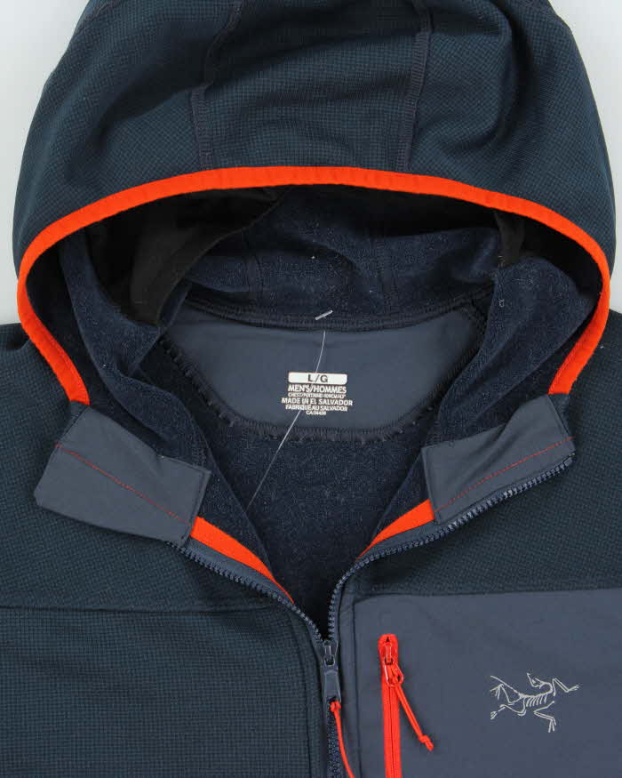 2013 Arc'teryx Fortrez Polartec Hooded Full-Zip Technical Fleece - L