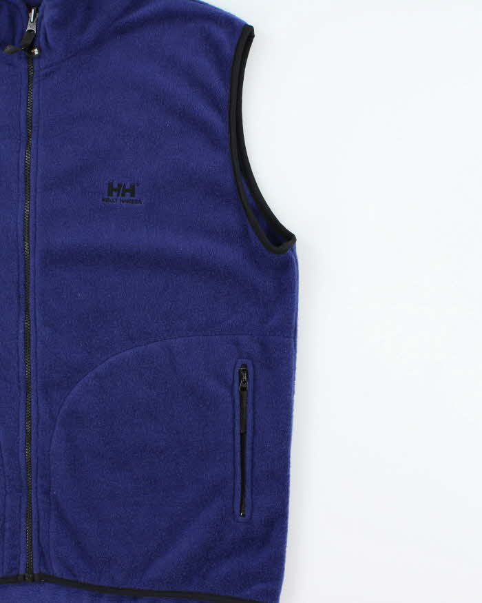 Vintage 1990s Helly Hansen Made In USA Fleece Gilet - XXL