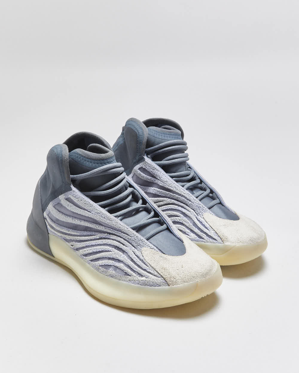2021 Adidas Yeezy QNTM Lifestyle Carbon High Top Trainers - UK9.5