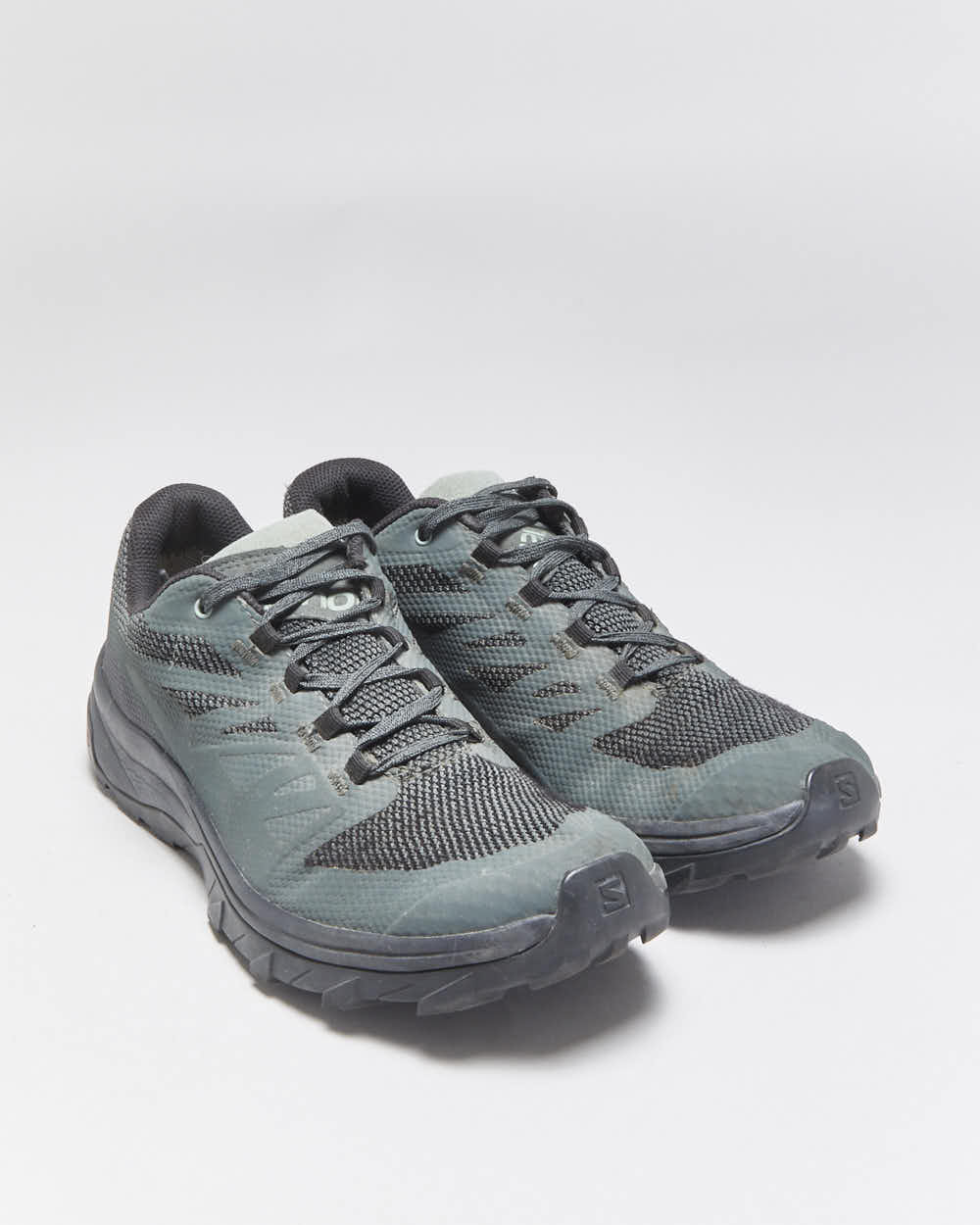 2019 Salomon OUTline GTX Teal/Grey Trail Running Trainers - UK8