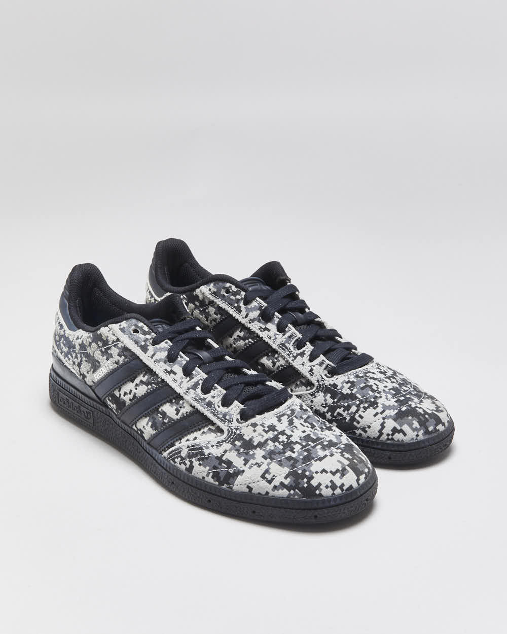 2024 Adidas Originals Busenitz Pro 'Grey/Black Digi Camo' Skateboarding Trainers - UK9.5