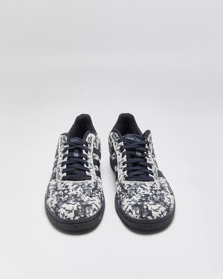 2024 Adidas Originals Busenitz Pro 'Grey/Black Digi Camo' Skateboarding Trainers - UK9.5