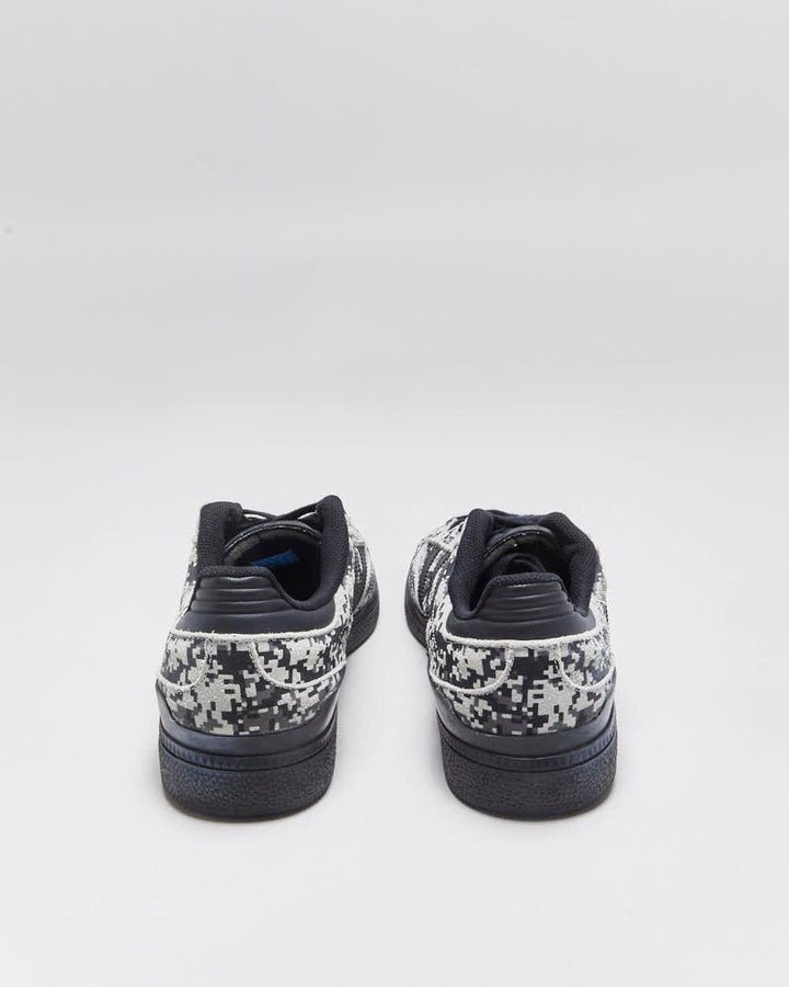 2024 Adidas Originals Busenitz Pro 'Grey/Black Digi Camo' Skateboarding Trainers - UK9.5