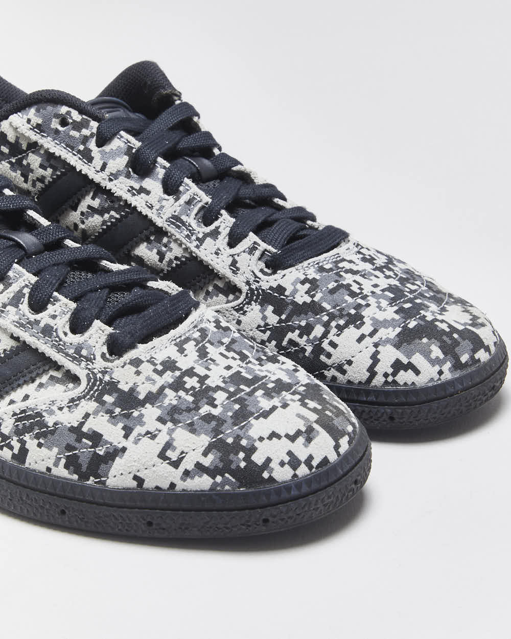2024 Adidas Originals Busenitz Pro 'Grey/Black Digi Camo' Skateboarding Trainers - UK9.5