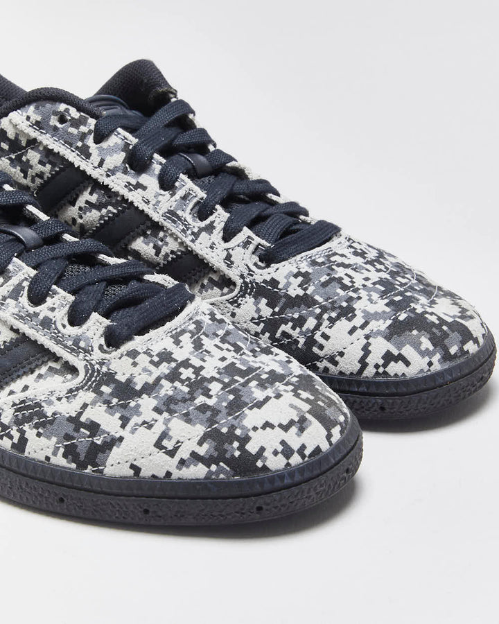 2024 Adidas Originals Busenitz Pro 'Grey/Black Digi Camo' Skateboarding Trainers - UK9.5