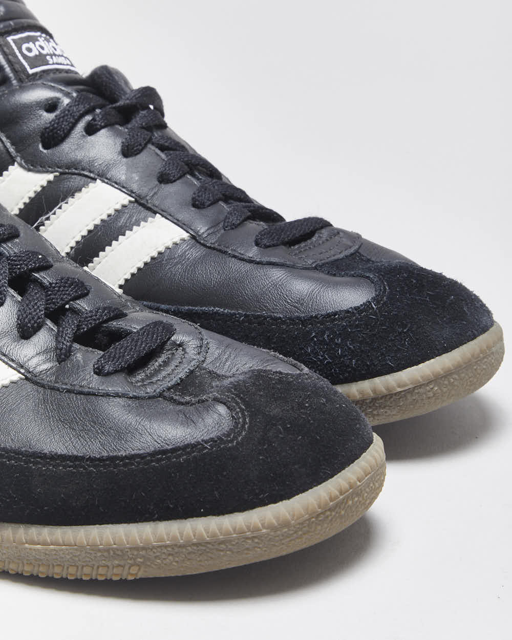 Vintage 2003 Adidas Samba OG Black/Gum Trainers - UK9
