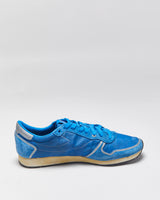 SS2014 Diesel Blue Suede 'Pass On' Low Trainers - UK8.5