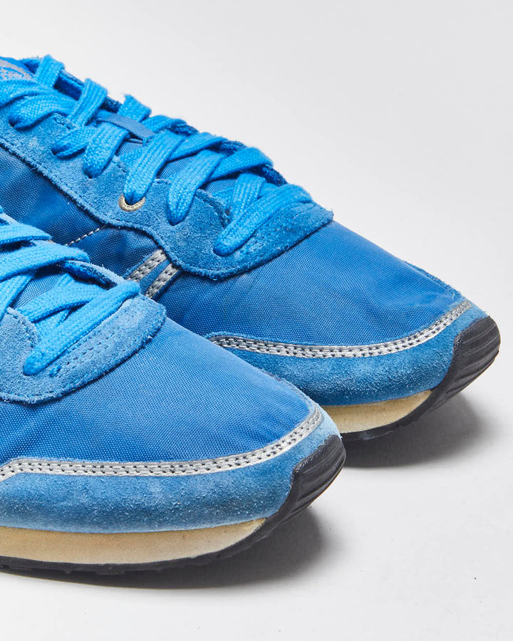 SS2014 Diesel Blue Suede 'Pass On' Low Trainers - UK8.5