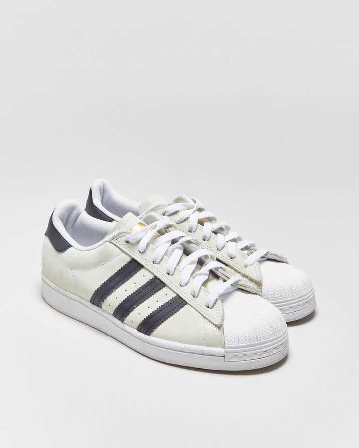 2020 Adidas Originals Superstar ADV 'Sage Cream/Core Black/Gold Metallic' Trainers - UK7.5