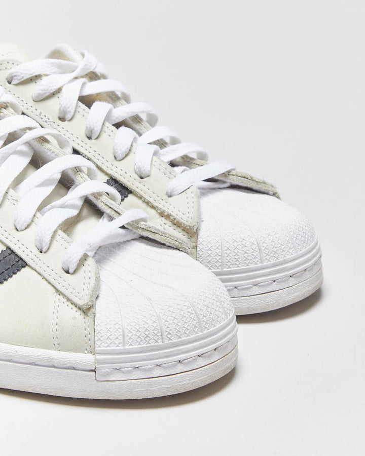 2020 Adidas Originals Superstar ADV 'Sage Cream/Core Black/Gold Metallic' Trainers - UK7.5