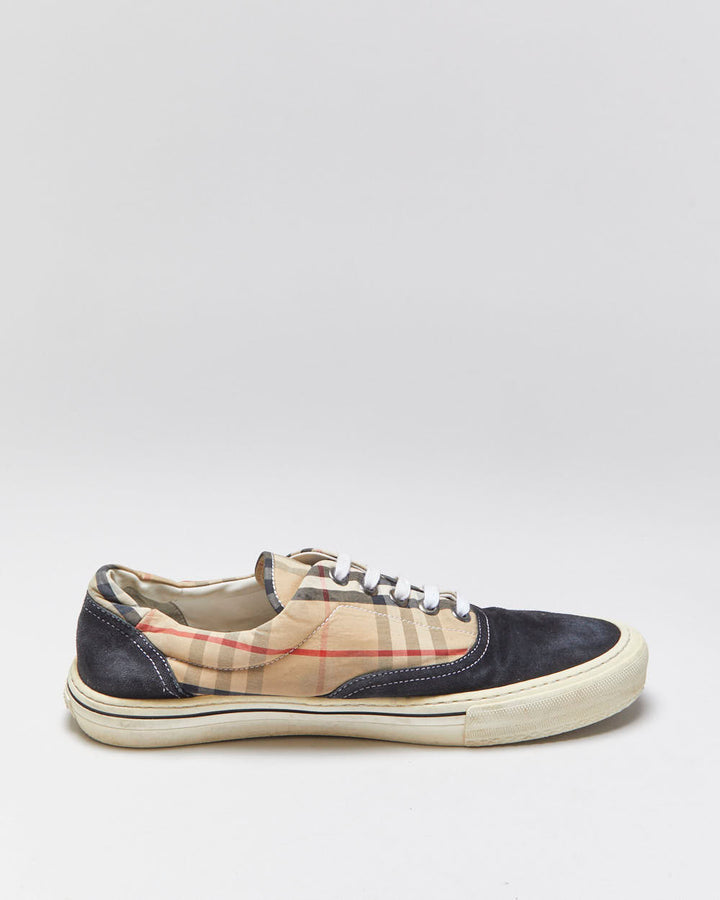 SS2023 Burberry Wilson Novacheck Suede Low Top Trainers - UK11