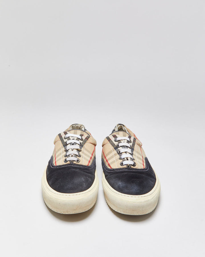 SS2023 Burberry Wilson Novacheck Suede Low Top Trainers - UK11