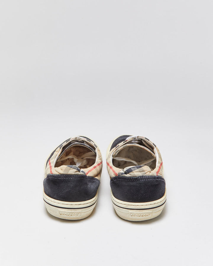 SS2023 Burberry Wilson Novacheck Suede Low Top Trainers - UK11