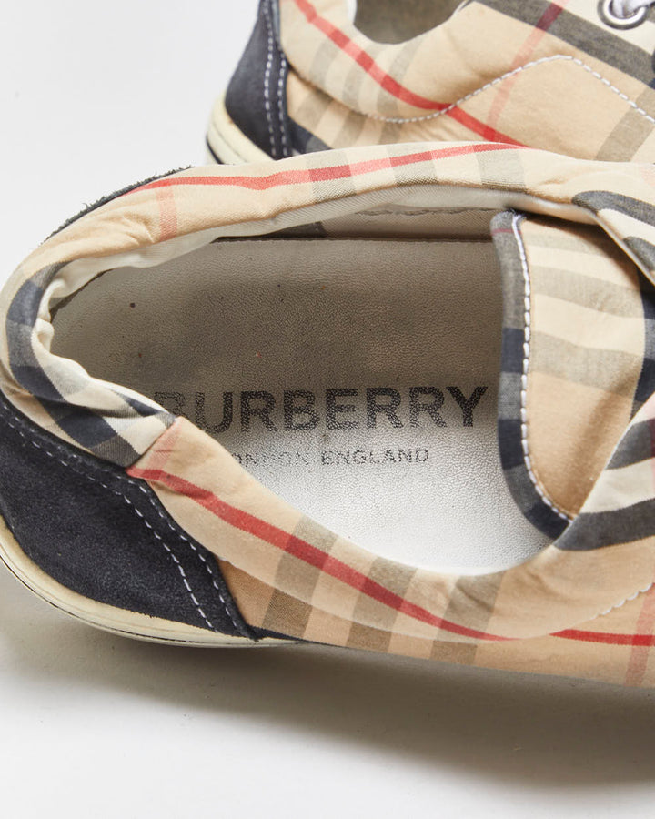 SS2023 Burberry Wilson Novacheck Suede Low Top Trainers - UK11