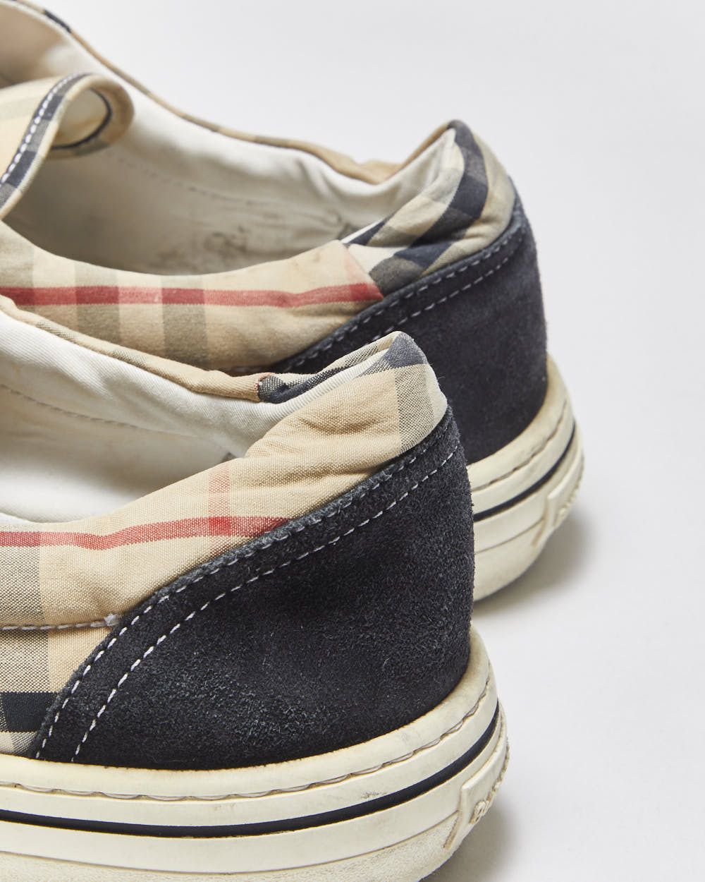SS2023 Burberry Wilson Novacheck Suede Low Top Trainers - UK11