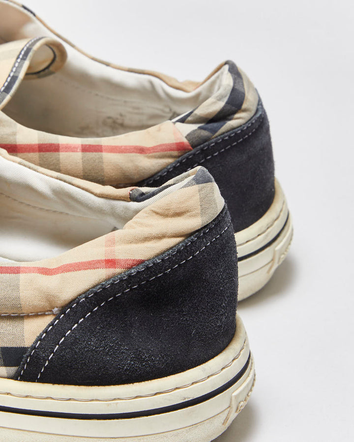 SS2023 Burberry Wilson Novacheck Suede Low Top Trainers - UK11