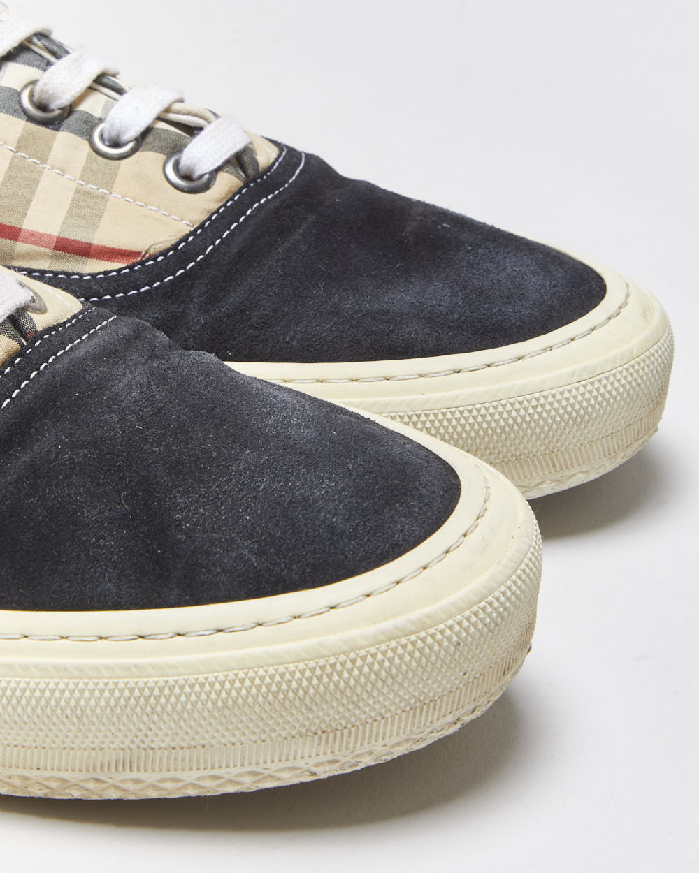 SS2023 Burberry Wilson Novacheck Suede Low Top Trainers - UK11