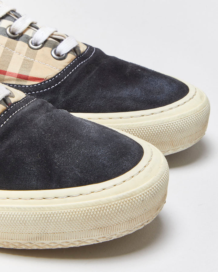 SS2023 Burberry Wilson Novacheck Suede Low Top Trainers - UK11