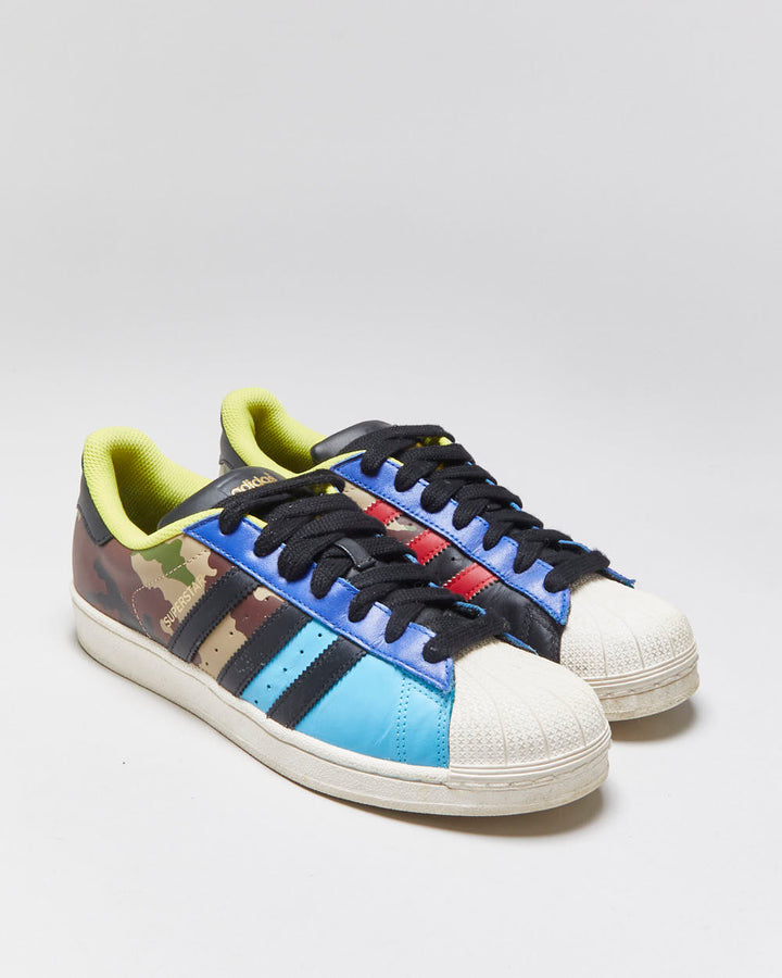 2015 Adidas Superstar Oddity Pack Camo/Multi Trainers - UK8.5