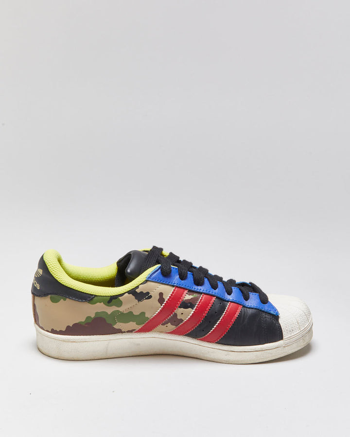 2015 Adidas Superstar Oddity Pack Camo/Multi Trainers - UK8.5