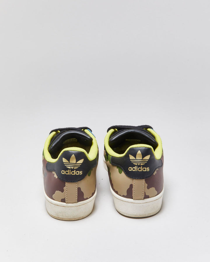 2015 Adidas Superstar Oddity Pack Camo/Multi Trainers - UK8.5