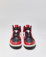 2019 Nike Air Jordan 1 Mid 'Chicago Black Toe' Trainers - UK10