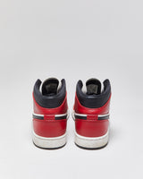2019 Nike Air Jordan 1 Mid 'Chicago Black Toe' Trainers - UK10