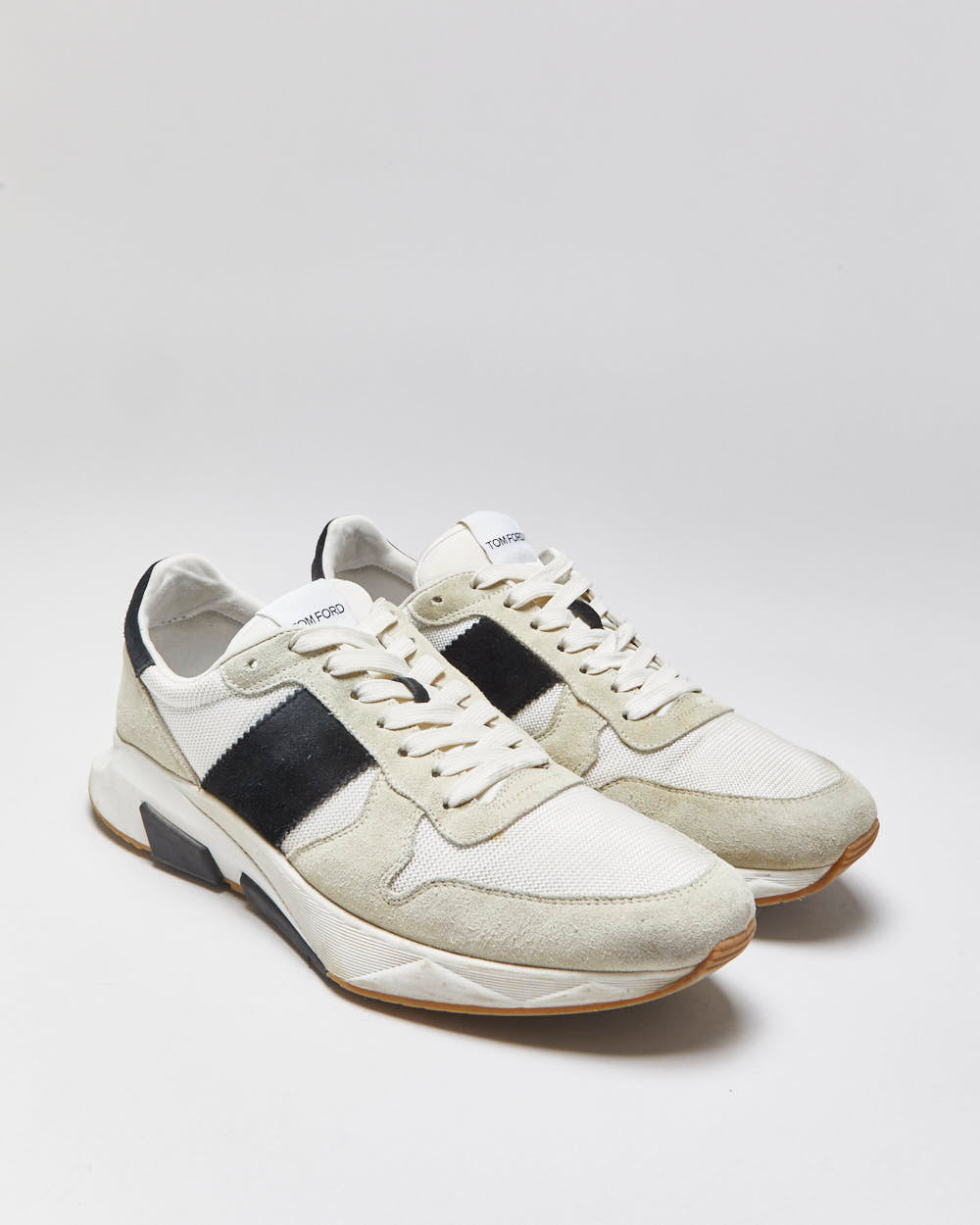 2023 Tom Ford Jagga 'Suede Tech Material' Trainers - UK11