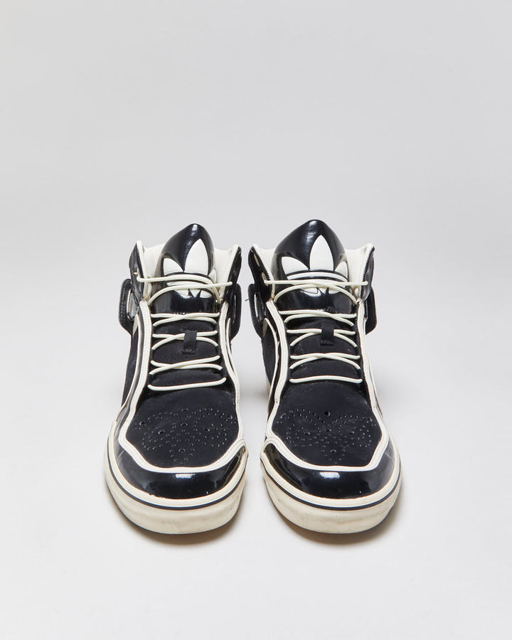 2011 Adidas Adi-Rise Patent Leather High Top Trainers - UK10