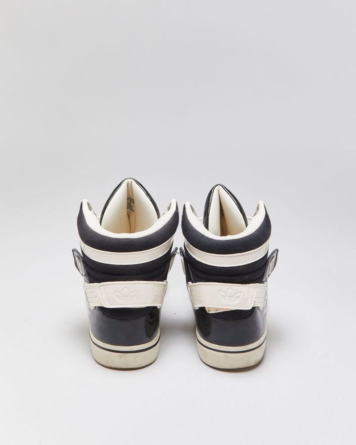 2011 Adidas Adi-Rise Patent Leather High Top Trainers - UK10