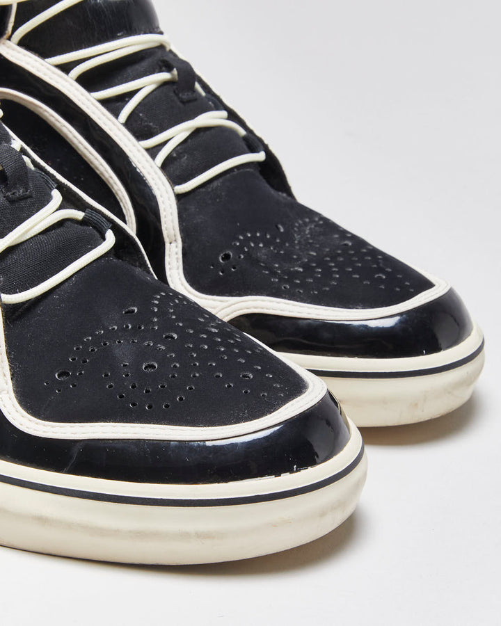 2011 Adidas Adi-Rise Patent Leather High Top Trainers - UK10