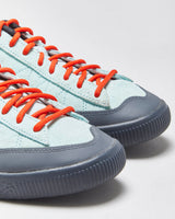 DS 2022 Puma Clyde Rubber x Perks &amp; Mini 'PAMPUMA ISLAND' Light Aqua/Warm Earth Trainers - UK9.5